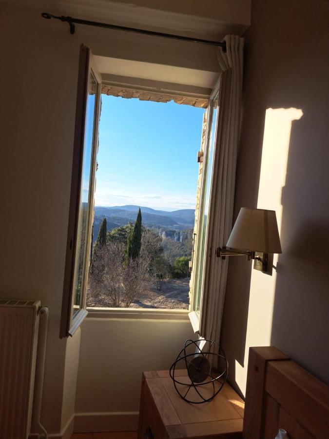 Hotel Restaurant Clos Des Sullys Montclus  Luaran gambar
