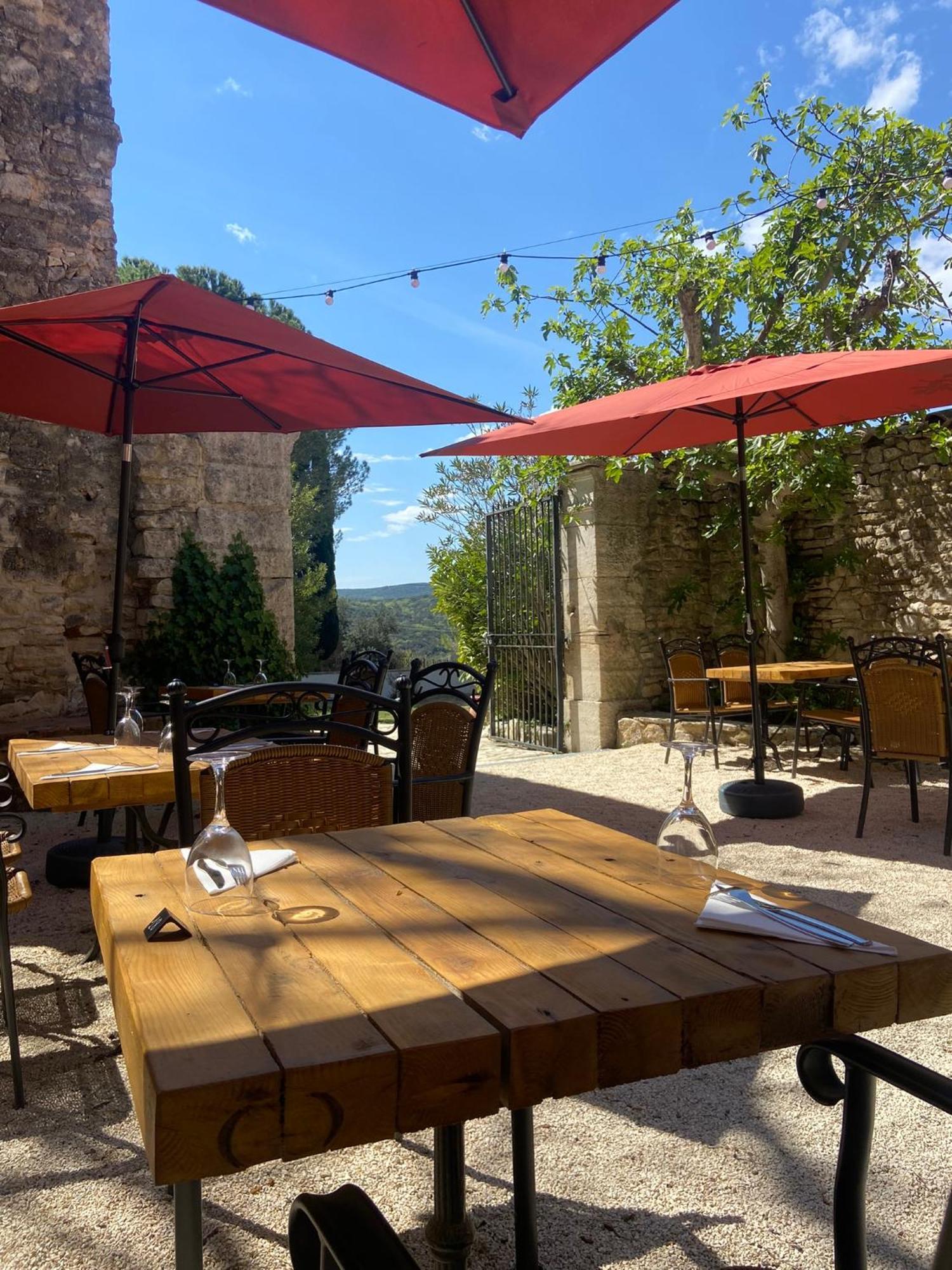 Hotel Restaurant Clos Des Sullys Montclus  Luaran gambar